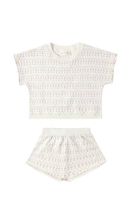 QUINCY MAE Relaxed Summer Knit Set