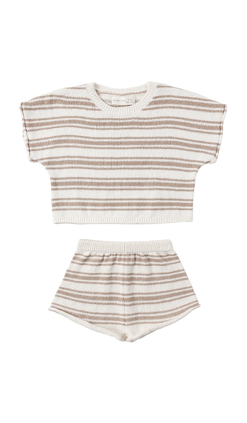 QUINCY MAE Relaxed Summer Knit Set