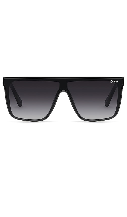 Quay Nightfall Sunglasses in Black.