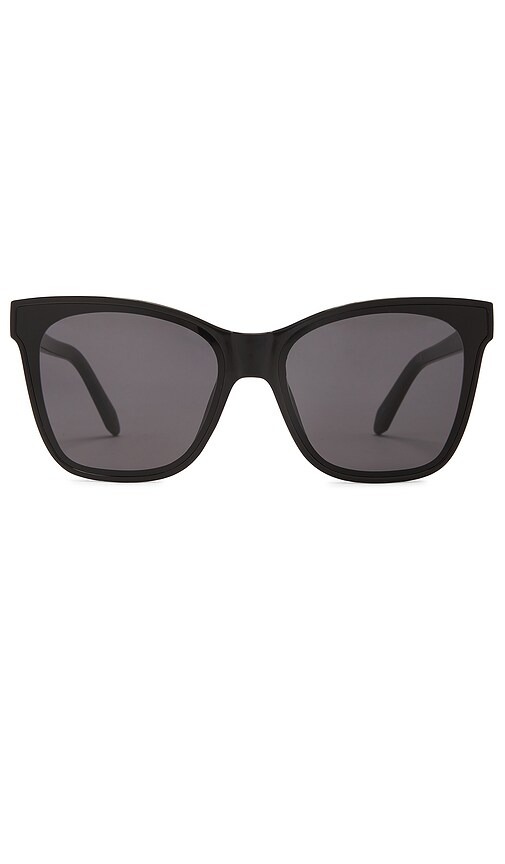 Quay After Party Sunglasses in Black & Black