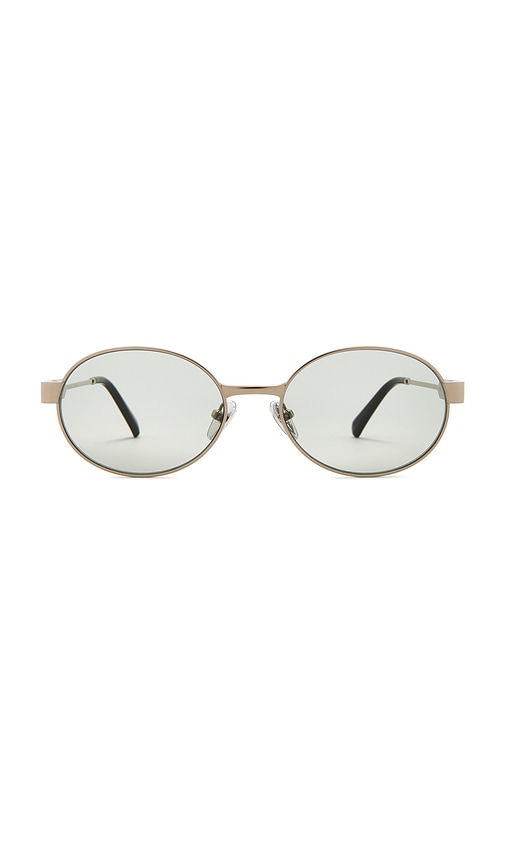 Quay Anyways Sunglasses in Silver & Moss