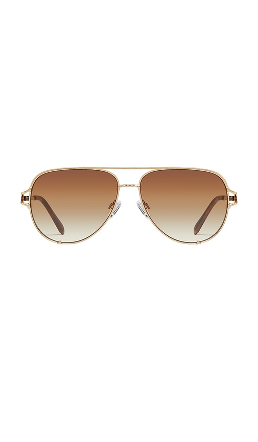 Quay High Key Twist Sunglasses In Orange