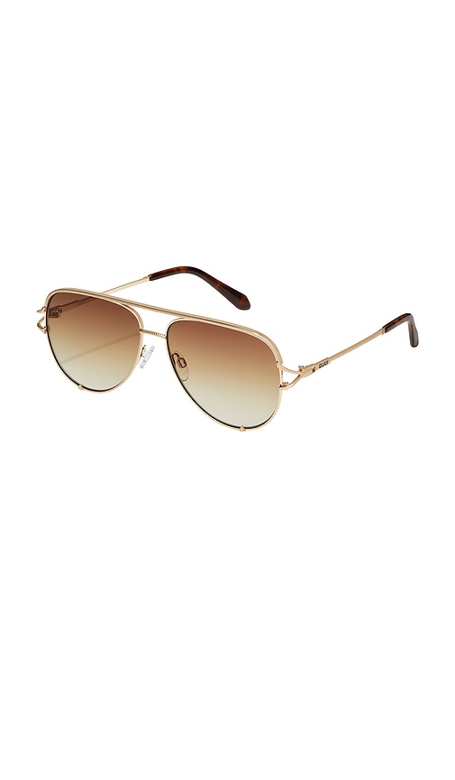Quay High Key Twist Sunglasses In Orange