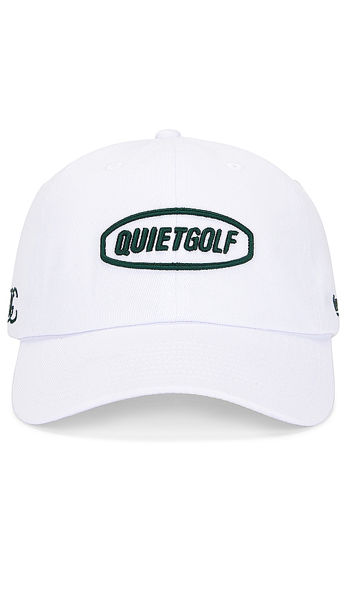 Shop Quiet Golf Qg Tour Nylon Hat In 白色
