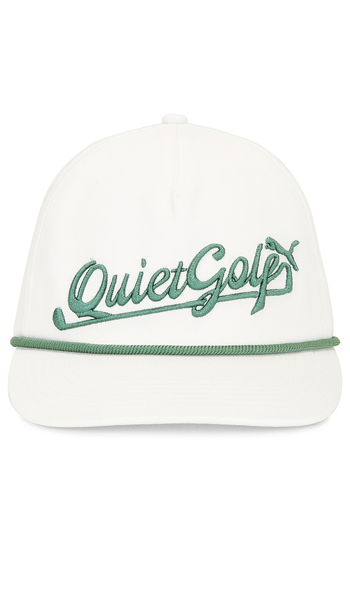 Shop Quiet Golf X Puma Rope Cap In Ivory