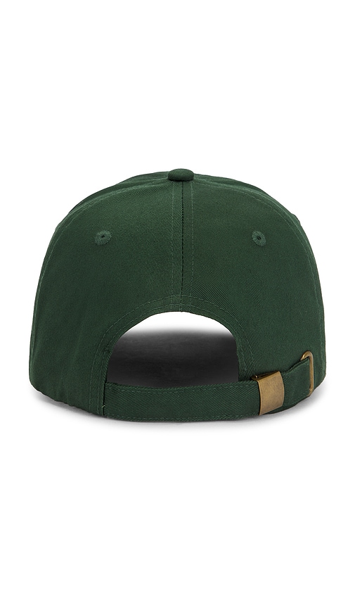 Shop Quiet Golf Crest Dad Hat In Forest