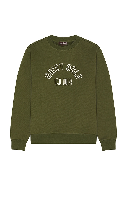 Qgc Crew Neck Sweatshirt in Green. - size L (also in M, S, XL/1X, XXL/2X) - Quiet Golf - Modalova
