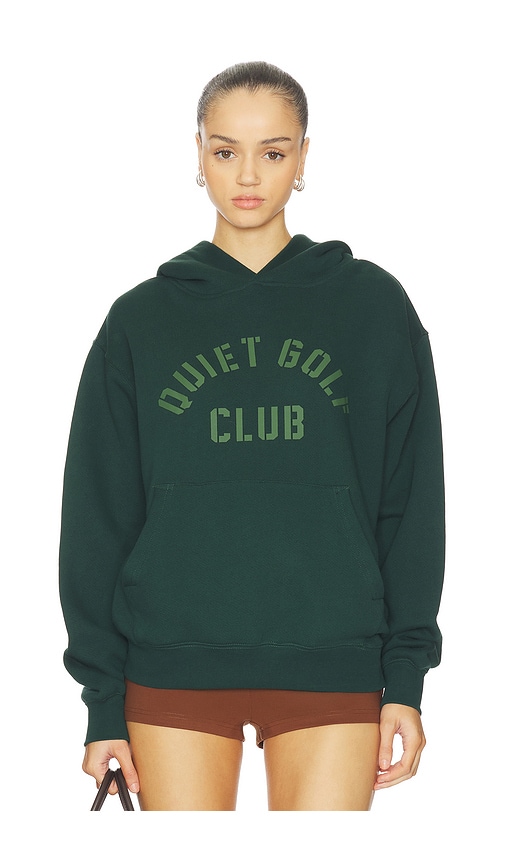 Quiet Golf Stencil Hoodie