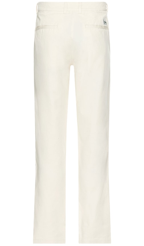 Shop Quiet Golf Badge Pants In 米色