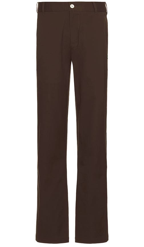 Shop Quiet Golf X Puma Pant In Chocolate