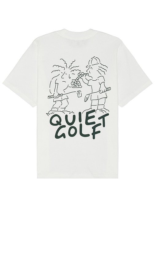 Quiet Golf Brothers T-Shirt in White