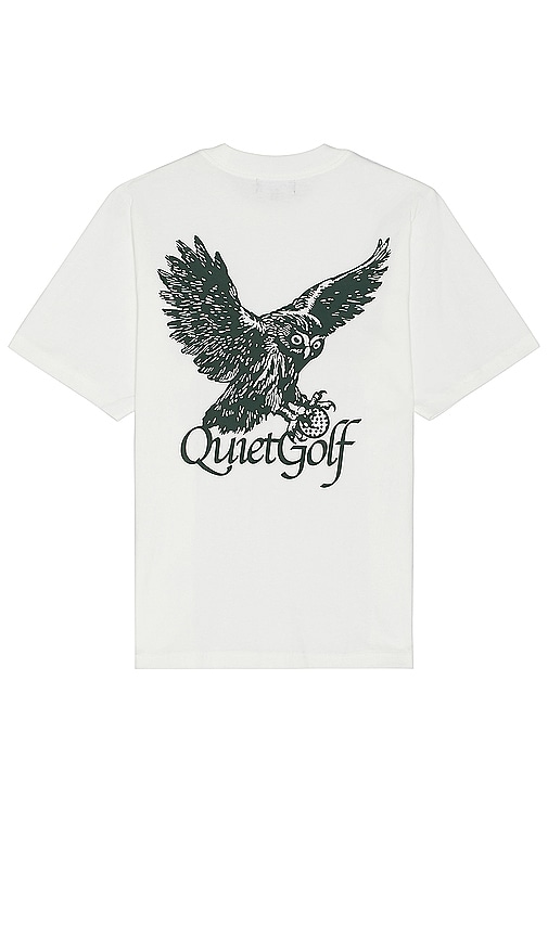 Shop Quiet Golf Hunter T-shirt In White