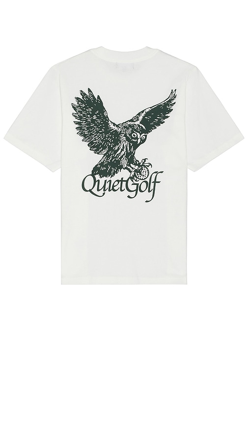 Shop Quiet Golf Hunter T-shirt In White