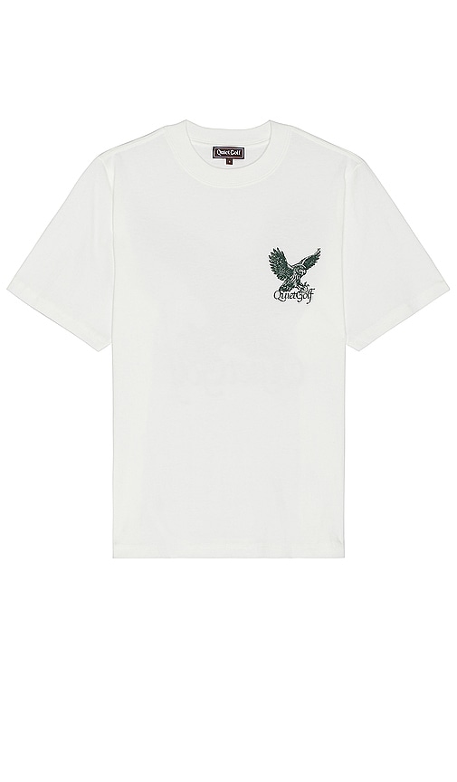 Shop Quiet Golf Hunter T-shirt In White