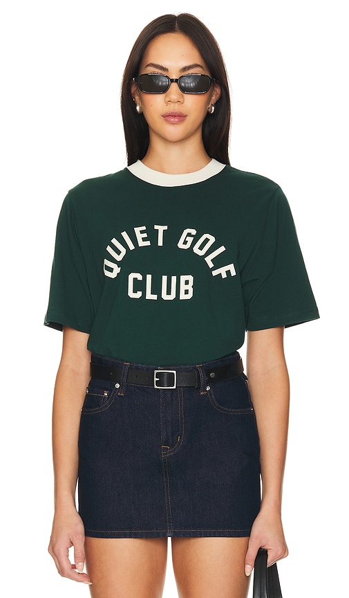 Quiet Golf Qgcu T-Shirt in Forest