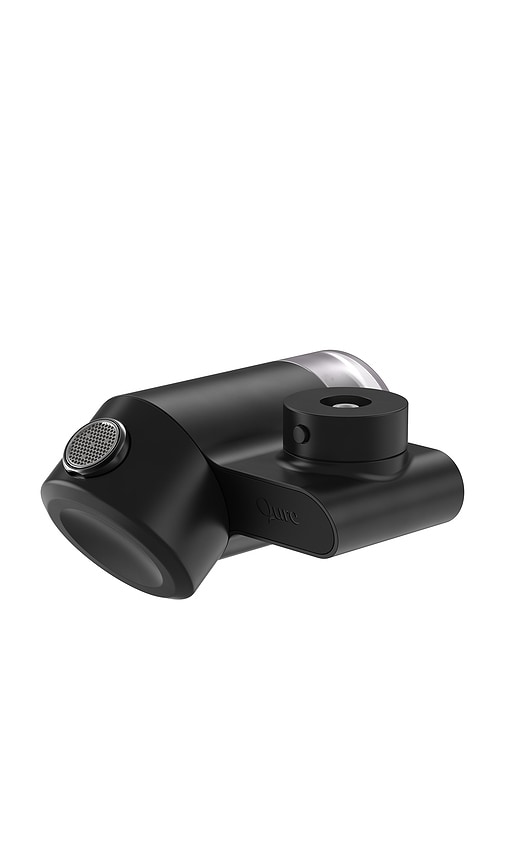 Qure Faucet Filter in Black.