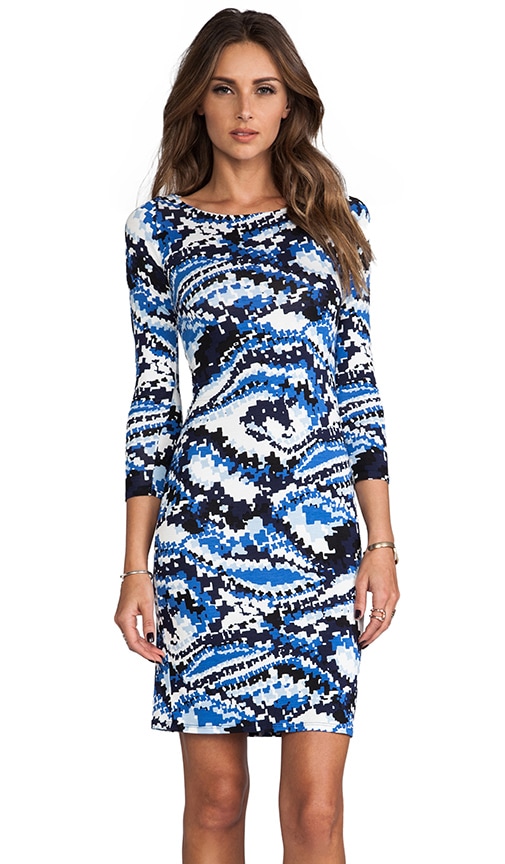 Jersey 3/4 Sleeve Bianca Dress