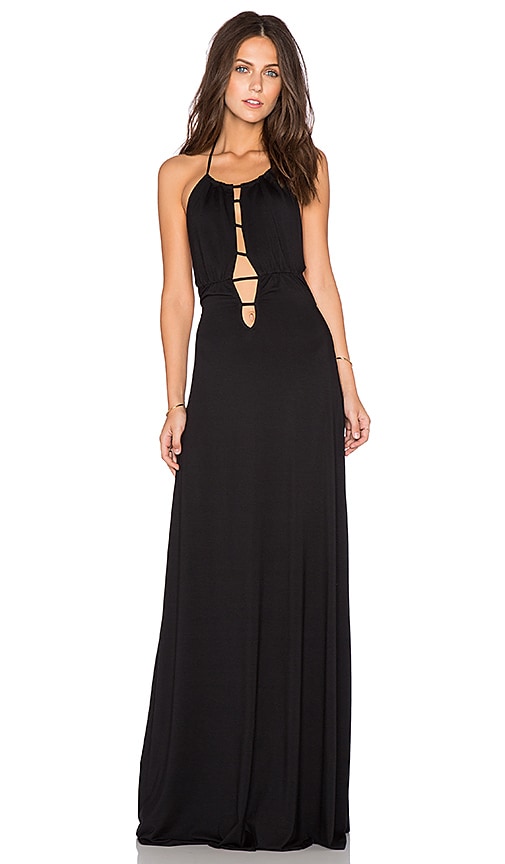 x REVOLVE Cutout Front Halter Dress