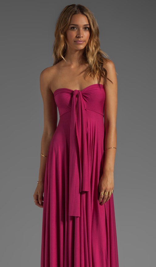 Long Full Tie Tube Dress