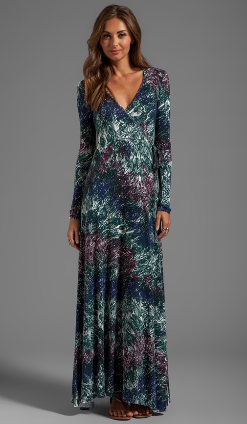 Long Wrap Dress