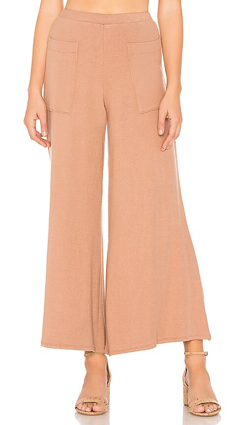 Rachel Pally Luxe Rib Neva Pant in Latte