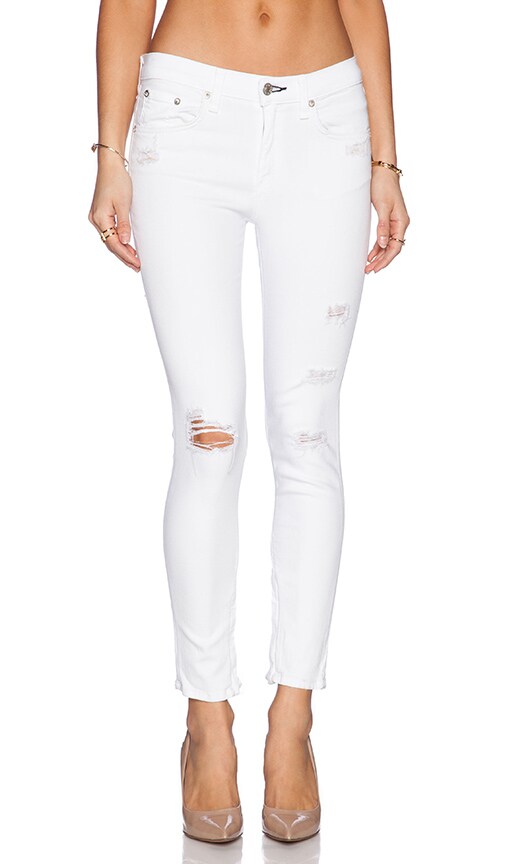 THE ZIPPER CAPRI 데님