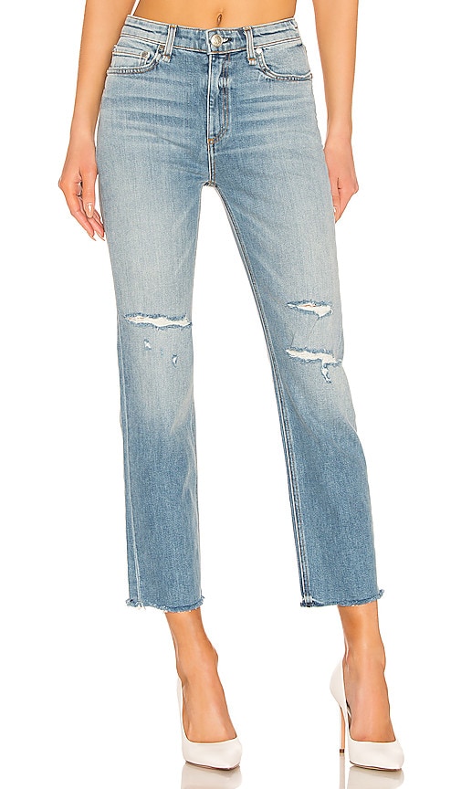 rag and bone high rise cigarette jeans