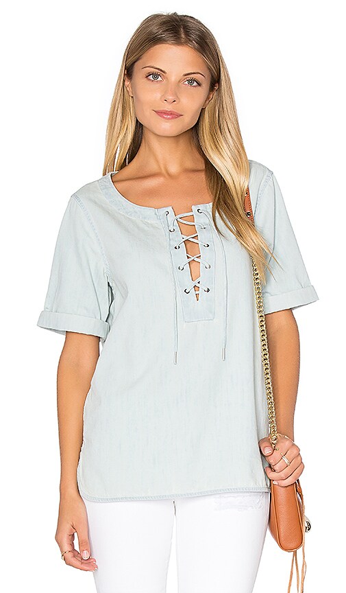 Lace Up Top