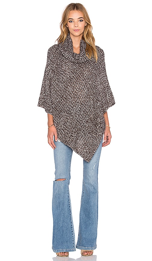 Raga Off The Trails Poncho in Brown