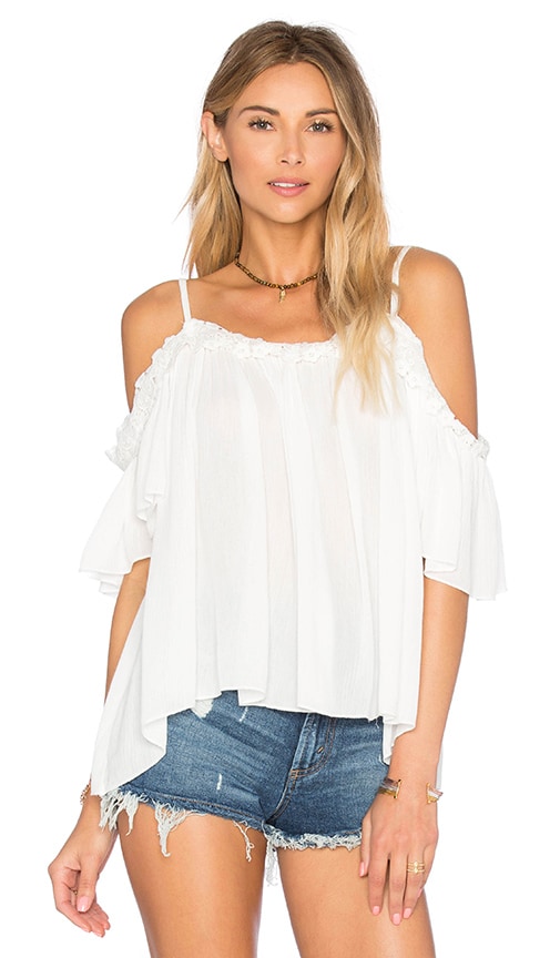 Raga Hudson Top in White | REVOLVE