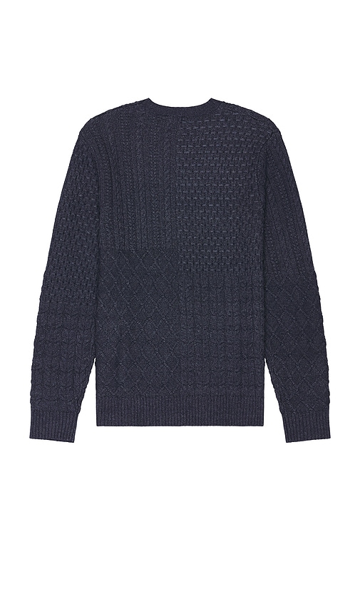 Shop Rails Biarritz Sweater In Multi Weave Indigo