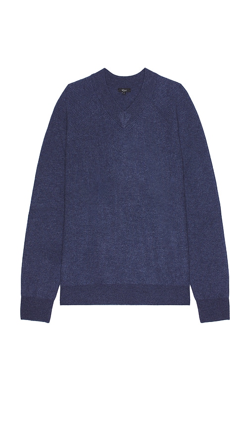 Rails Ansel Crewneck Sweater In Blue