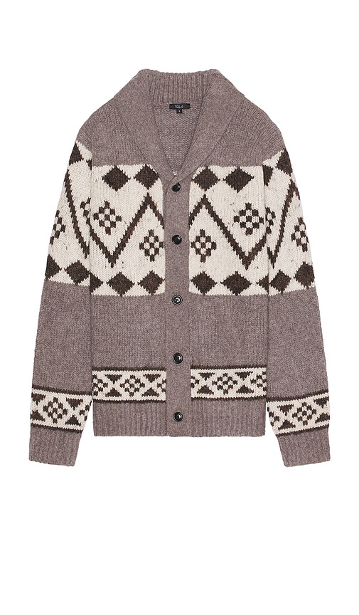 Rails Kallio Cardigan Sweater In Grey