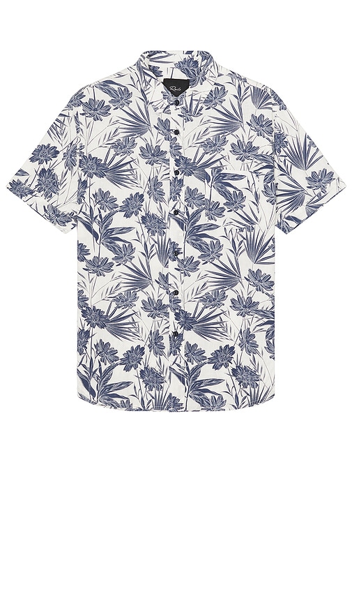 Rails Carson Shirt in Jungle Foliage Royal