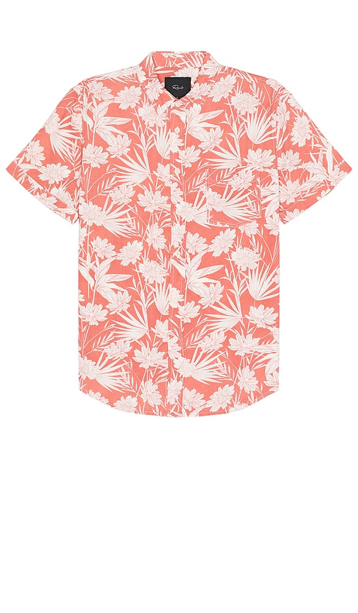 Rails Carson Shirt in Jungle Foliage Red