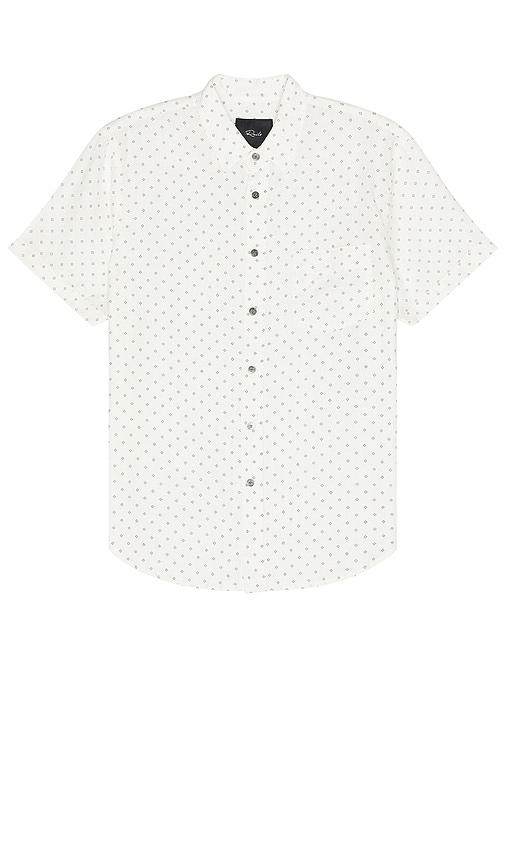 Rails Carson Shirt in Diamond Print Black | REVOLVE