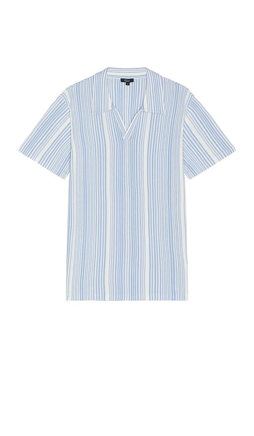 Shop Rails Etanne Polo Shirt In Meridian Ecru Stripe