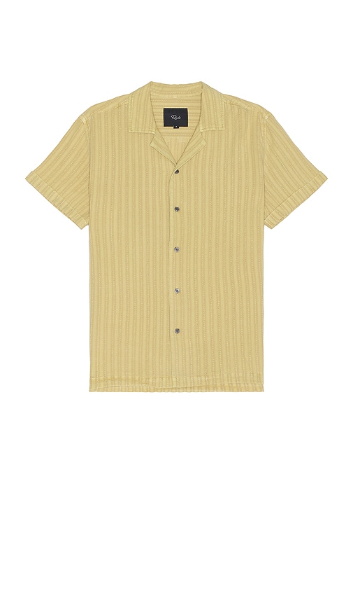 Shop Rails Sinclair Shirt In É»„éº»è‰²