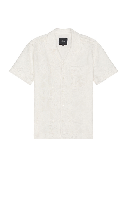 Shop Rails Willemse Shirt In Ç™½è‰²è•¾ä¸�