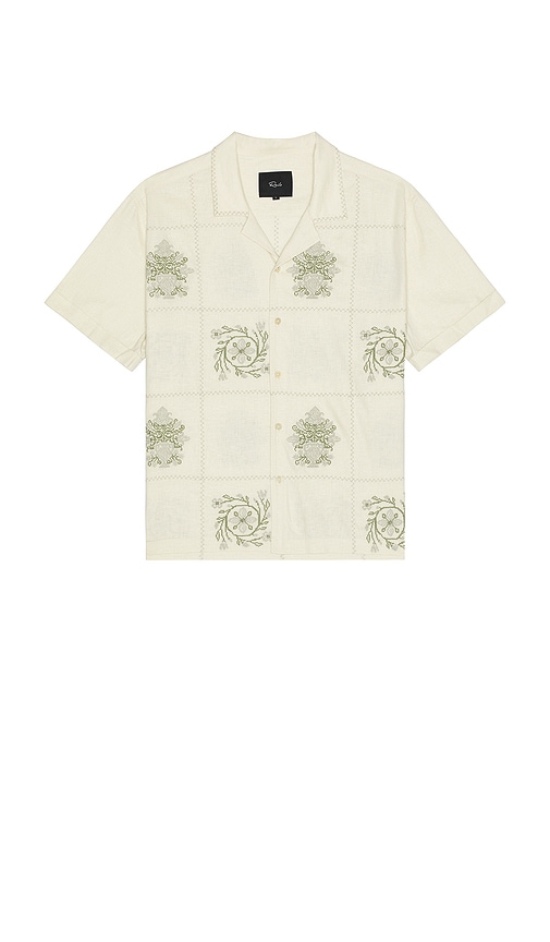Rails Clairo Quilt Squares Short Sleeve Shirt In Multi