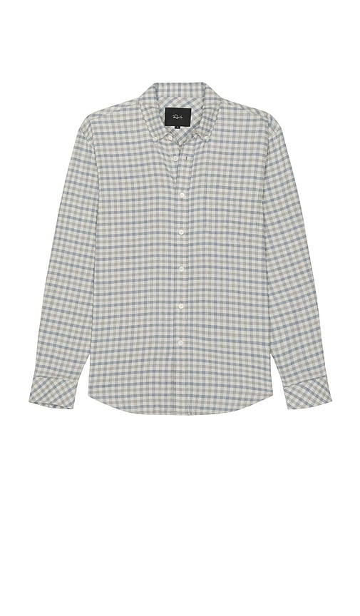 Vance Long Sleeve Shirt in Blue,Grey. - size L (also in M, S, XL/1X) - Rails - Modalova