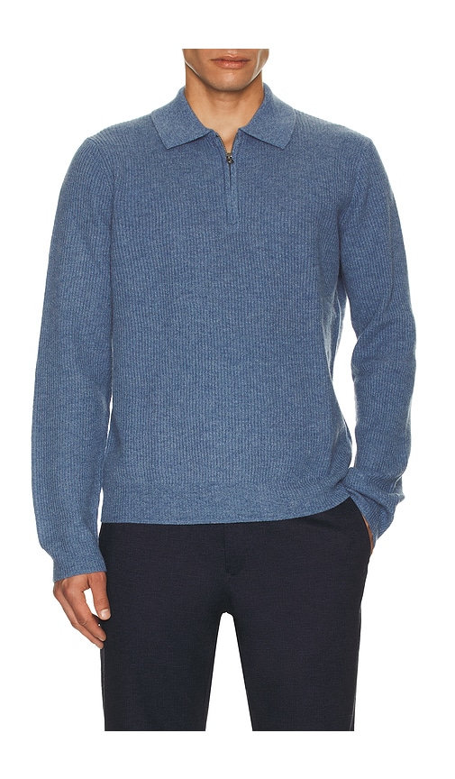 Rails Monty Quarter Zip Polo