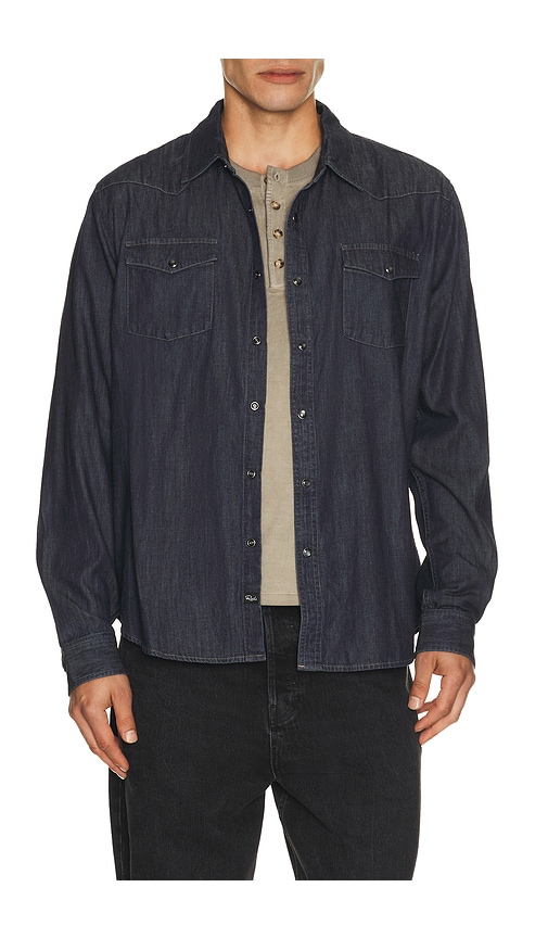 Rails CHEMISE en Blue. Taille XL/1X. Also en S, M, L.