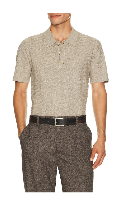 Rails Linden Polo In Heather Grey Prism