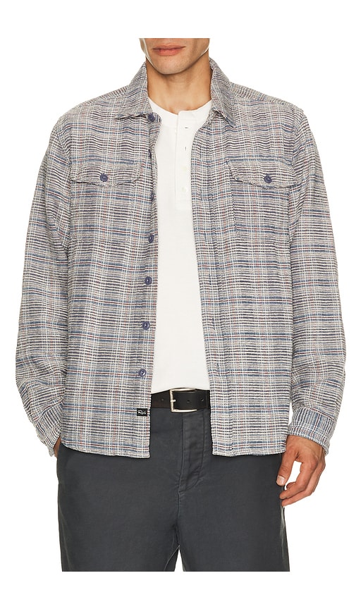 Rails Warren Shirt In Oat Meridian Chenille