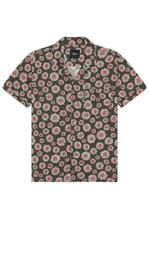 Shop Rails Moreno Shirt In Maya Print Olive