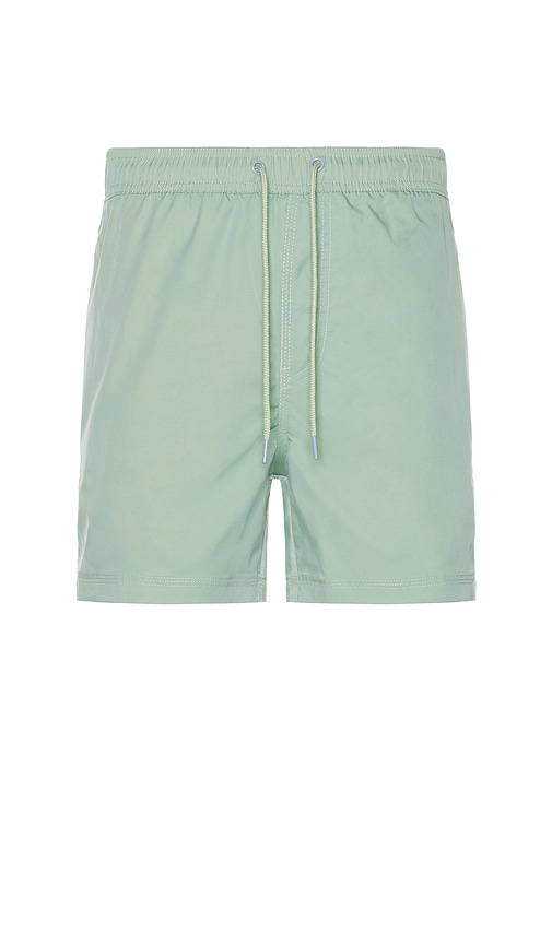 Rails La Brea Swim Short in Tea Leaf
