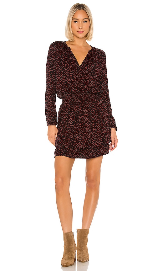 cinched waist cocktail dress