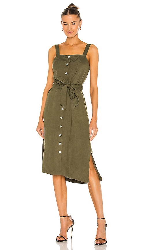 Rails Clement Dress in Army Green | REVOLVE