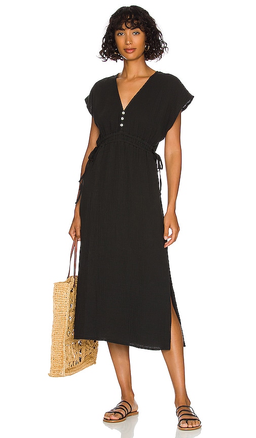 Rails Francesca Midi Dress in Black | REVOLVE